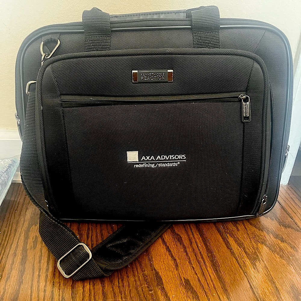 Black checkpoint airport security friendly travel work commute padded laptop bag
